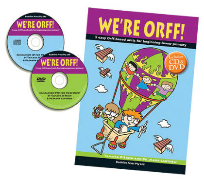 We're Orff Lower Primary 1 Book, DVD & CD RRP$139.95 NOW$109
