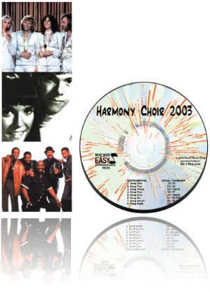 Harmony Choir 2003 CD & Notation RRP$39 NOW$29