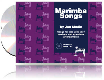 Jon Madin - Marimba Songs Book and Double CD RRP $59.90 Now $46