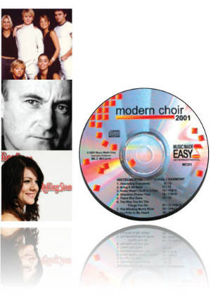 Modern Choir 2001 CD & Notation RRP$39 NOW$29
