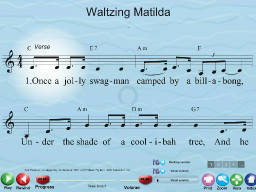 Waltzing Matilda - SongTorch Multimedia File
